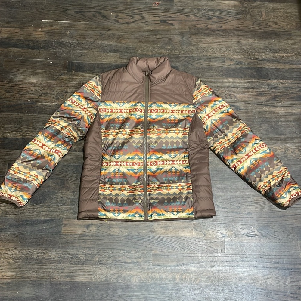 Brand new with tags Pendelton Solstice Canyon Brown puffy jacket.